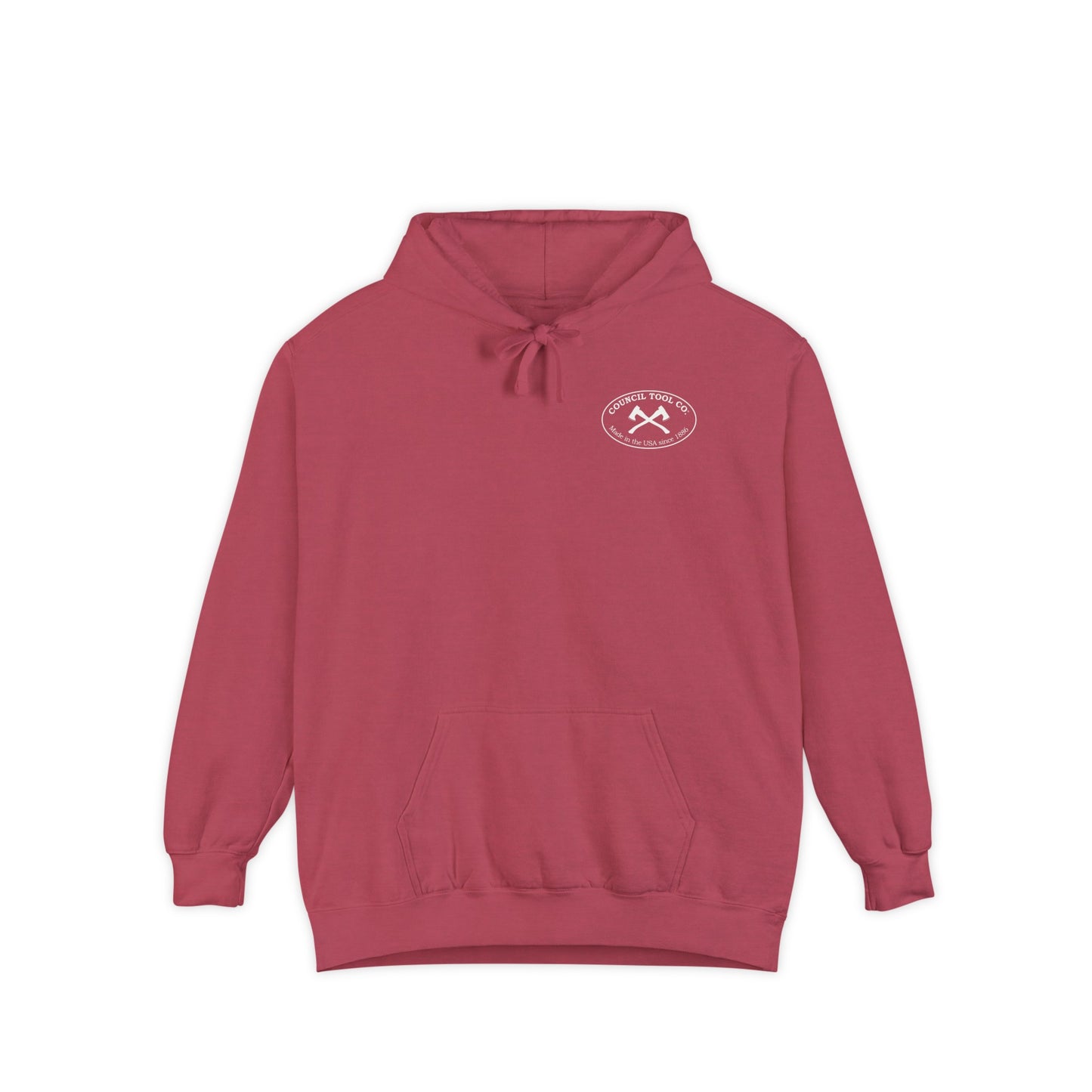 'Get Your Axe to Work" Unisex Garment-Dyed Hoodie