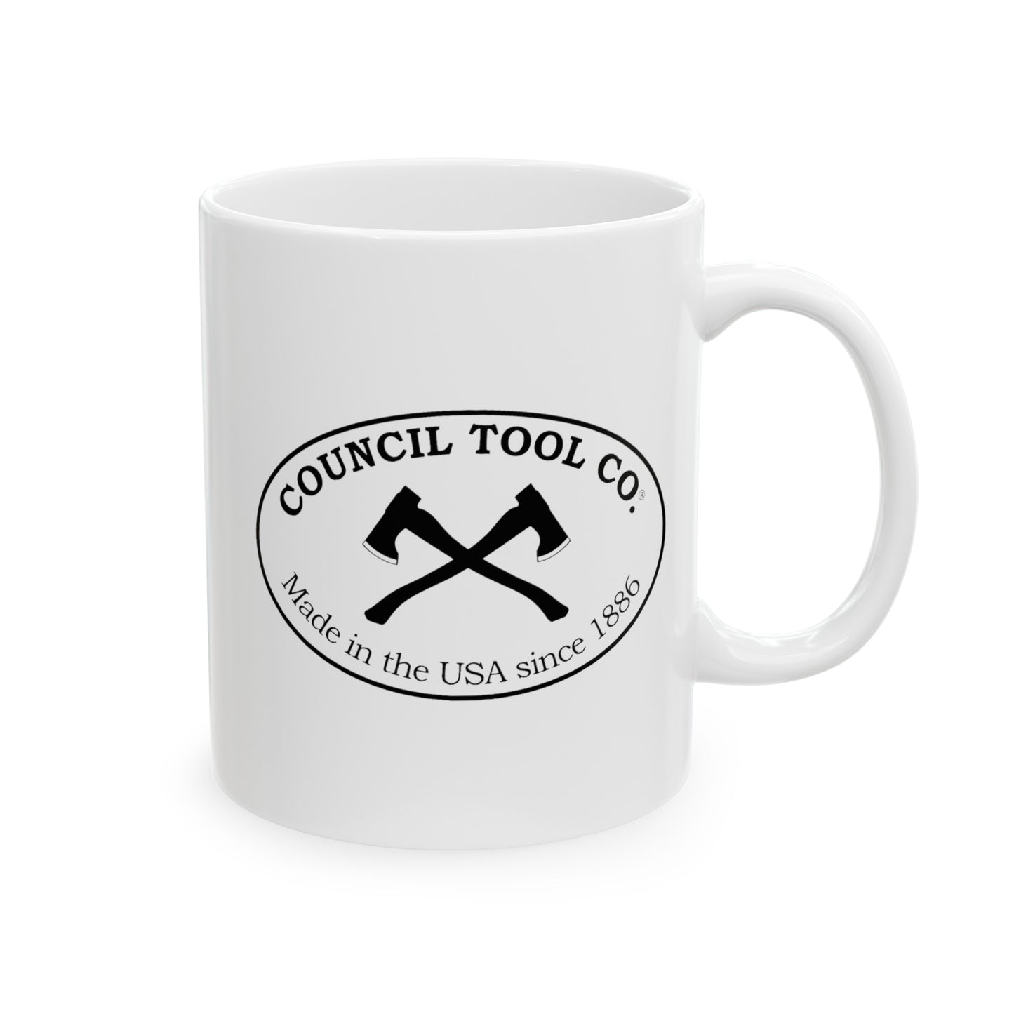 "Get Your Axe to Work" Ceramic Mug, (11oz, 15oz)
