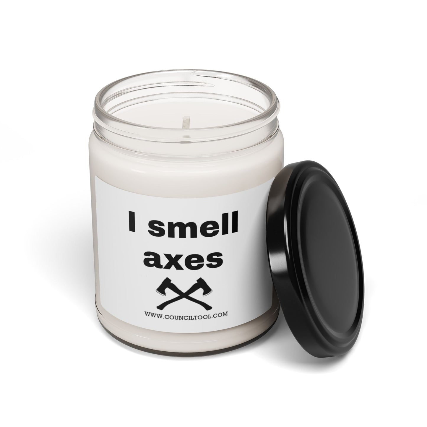 "I Smell Axes" Scented Soy Candle, 9oz