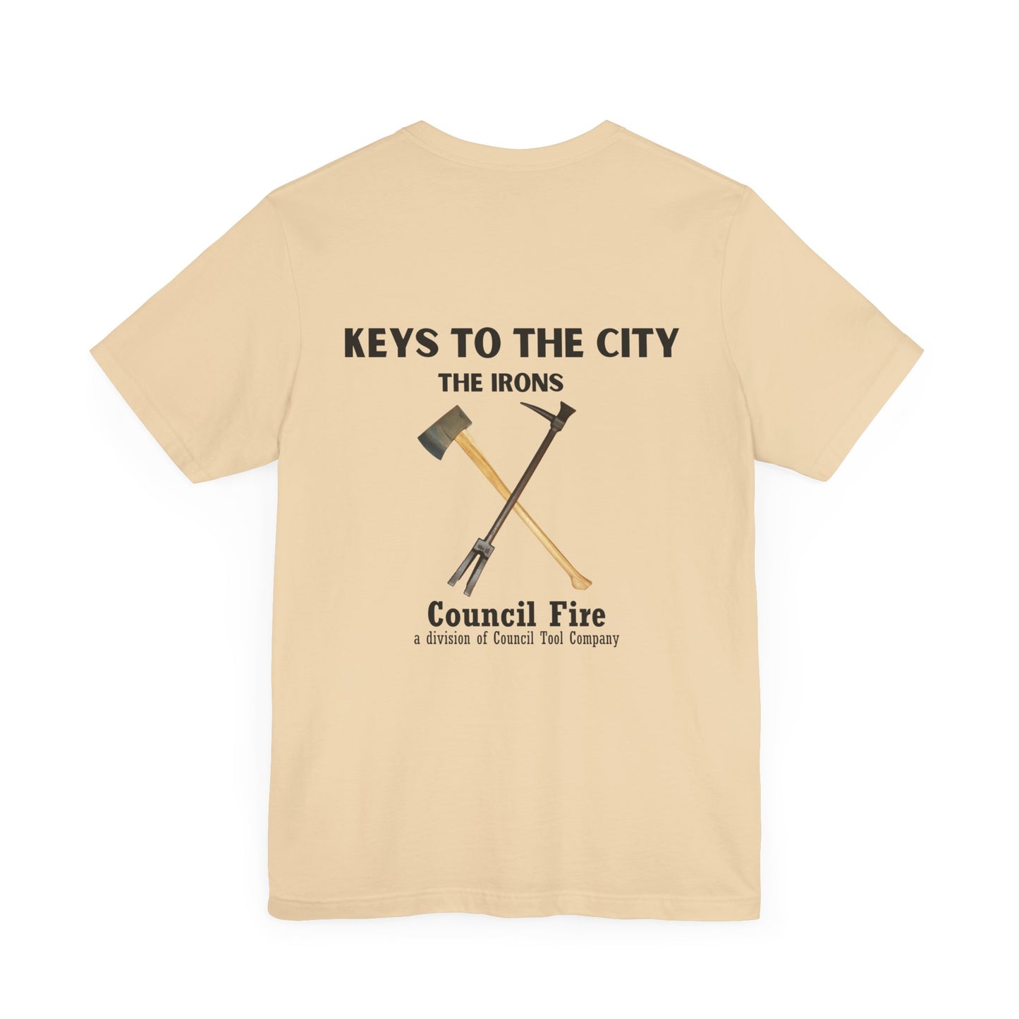 Council Fire "Keys to the City" Short Sleeve Tee