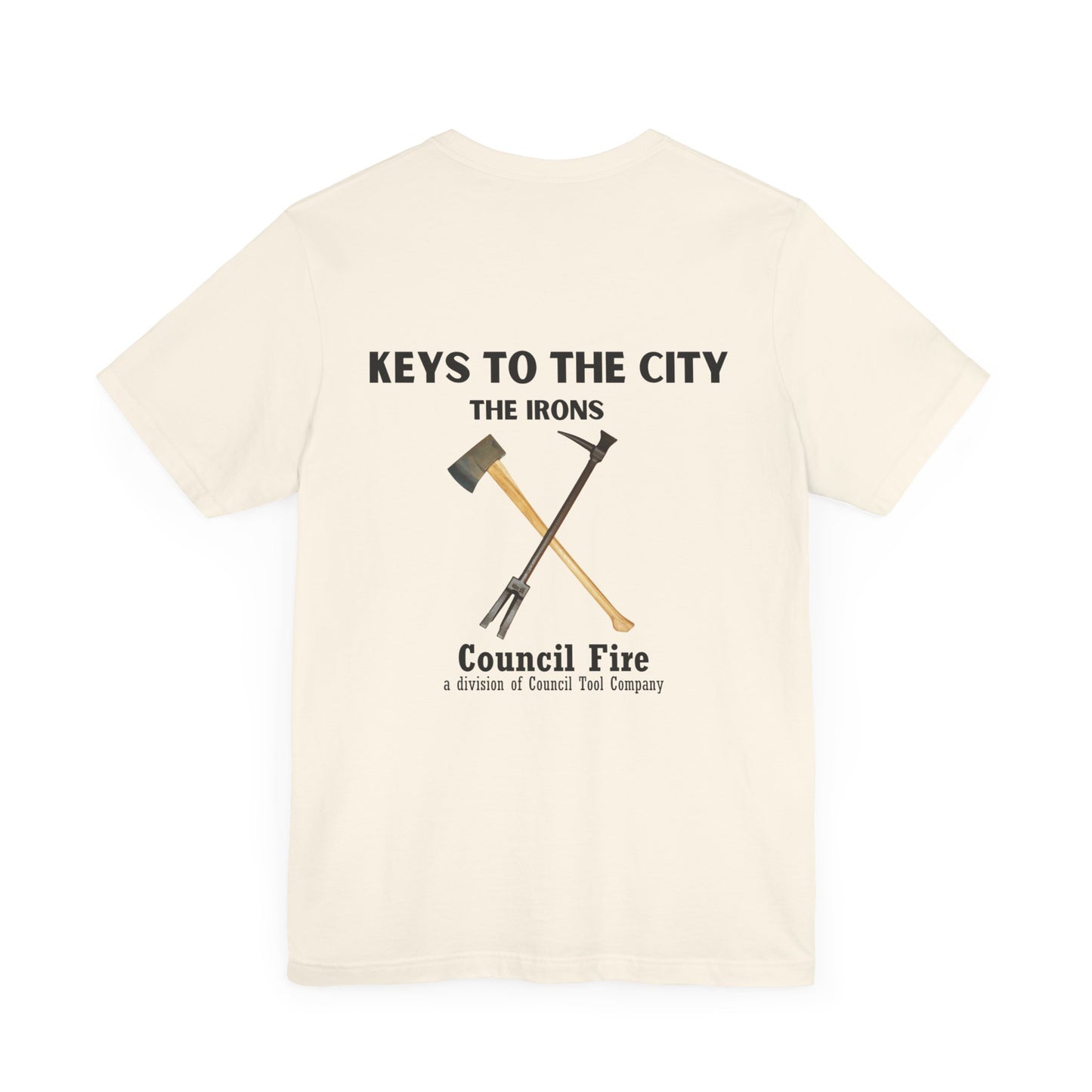 Council Fire "Keys to the City" Short Sleeve Tee