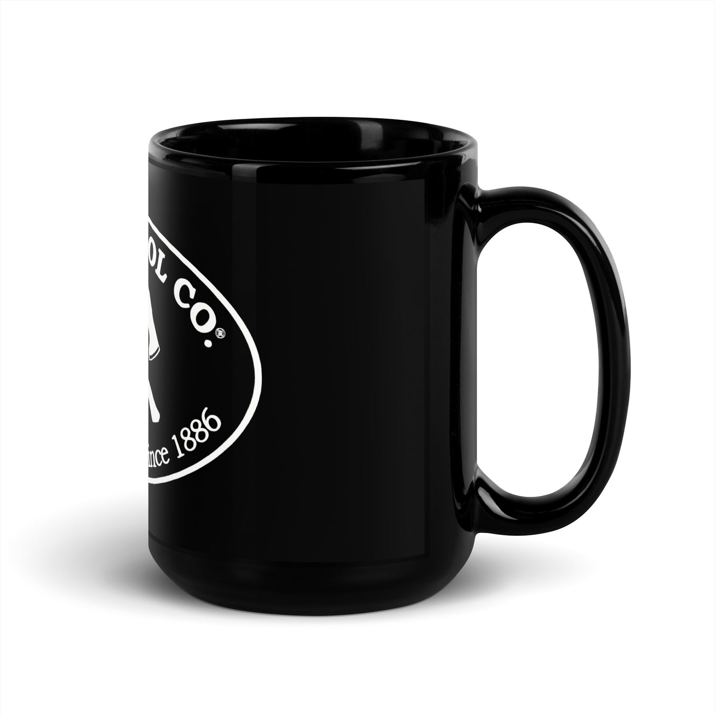 Black Glossy Mug