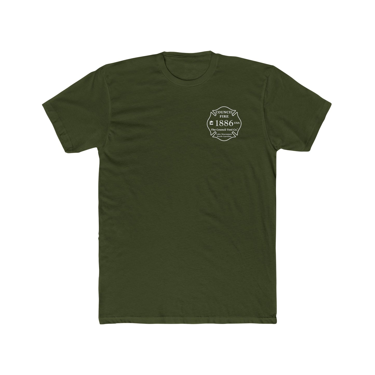 T-Shirt — Vertical American Flag Axe Graphic Tee