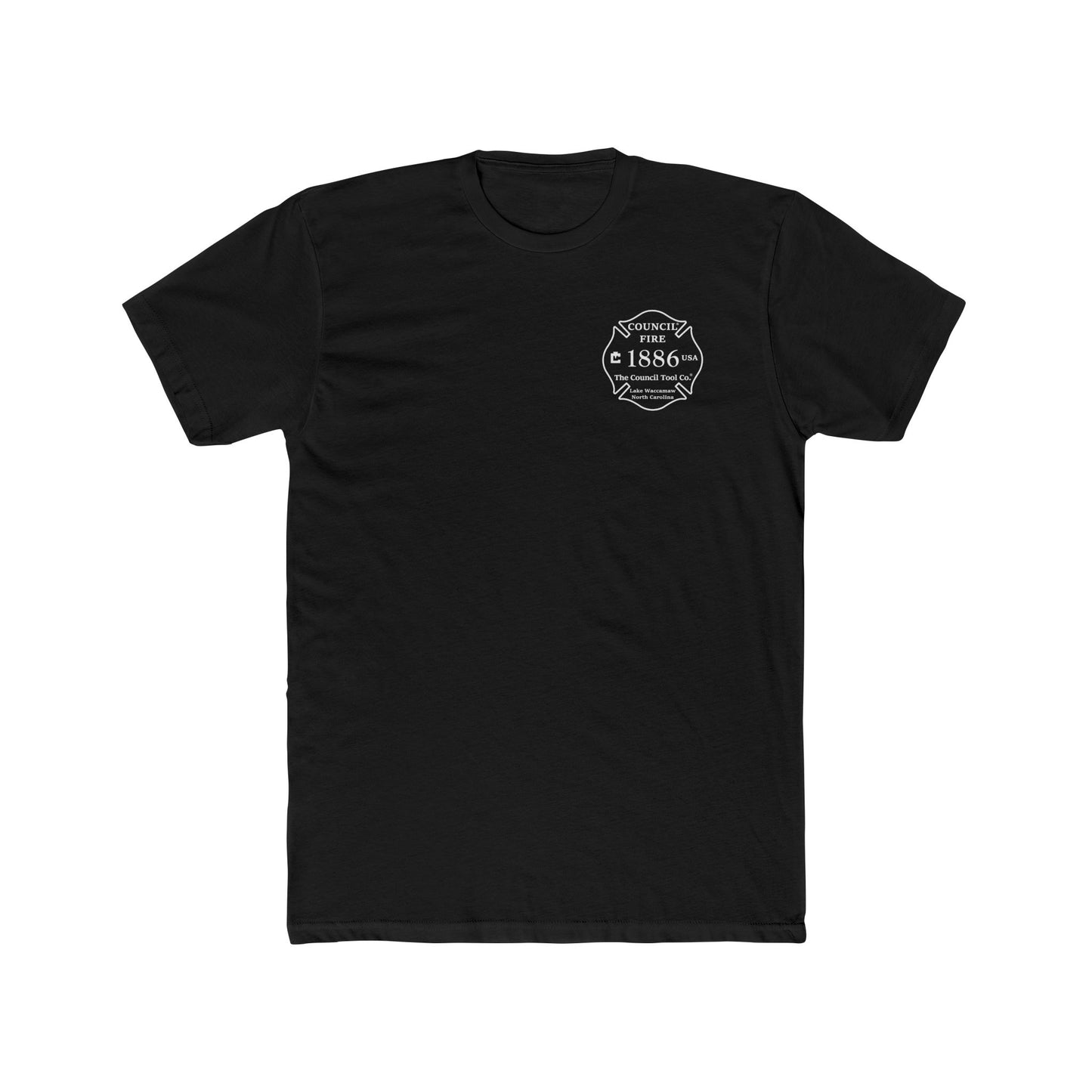 T-Shirt — Vertical American Flag Axe Graphic Tee